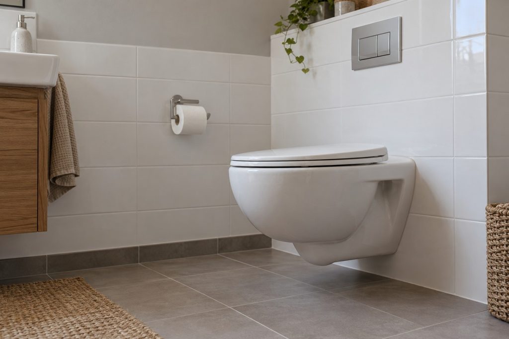 Hauteur installation WC suspendu
